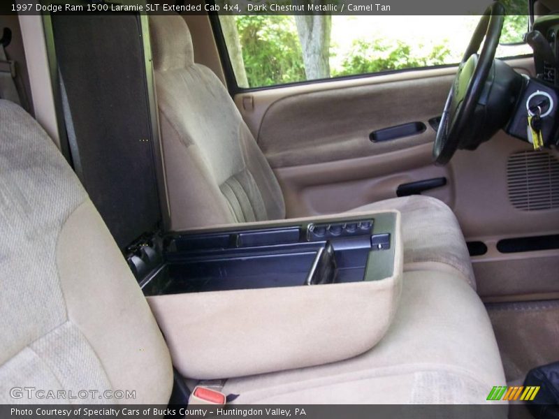 Dark Chestnut Metallic / Camel Tan 1997 Dodge Ram 1500 Laramie SLT Extended Cab 4x4