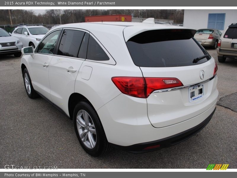 White Diamond Pearl / Parchment 2015 Acura RDX Technology