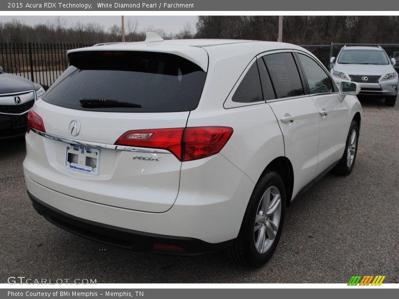 White Diamond Pearl / Parchment 2015 Acura RDX Technology