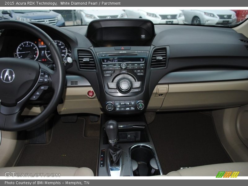 White Diamond Pearl / Parchment 2015 Acura RDX Technology