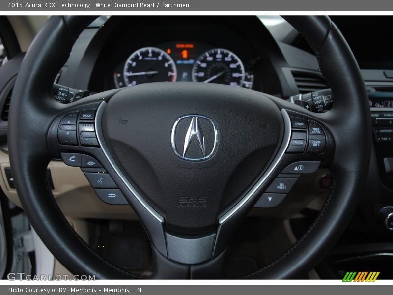 White Diamond Pearl / Parchment 2015 Acura RDX Technology