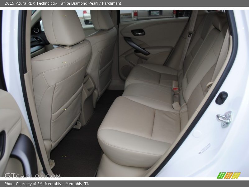 White Diamond Pearl / Parchment 2015 Acura RDX Technology