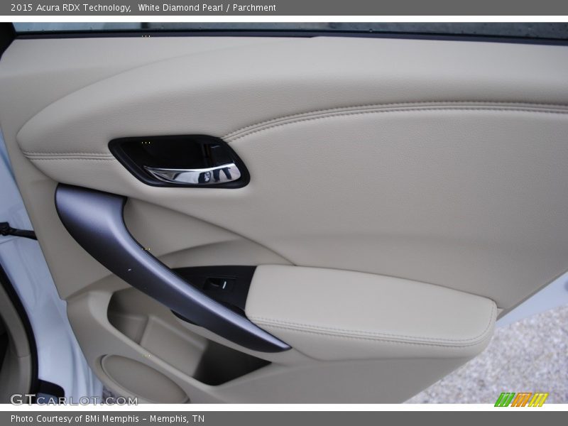 White Diamond Pearl / Parchment 2015 Acura RDX Technology