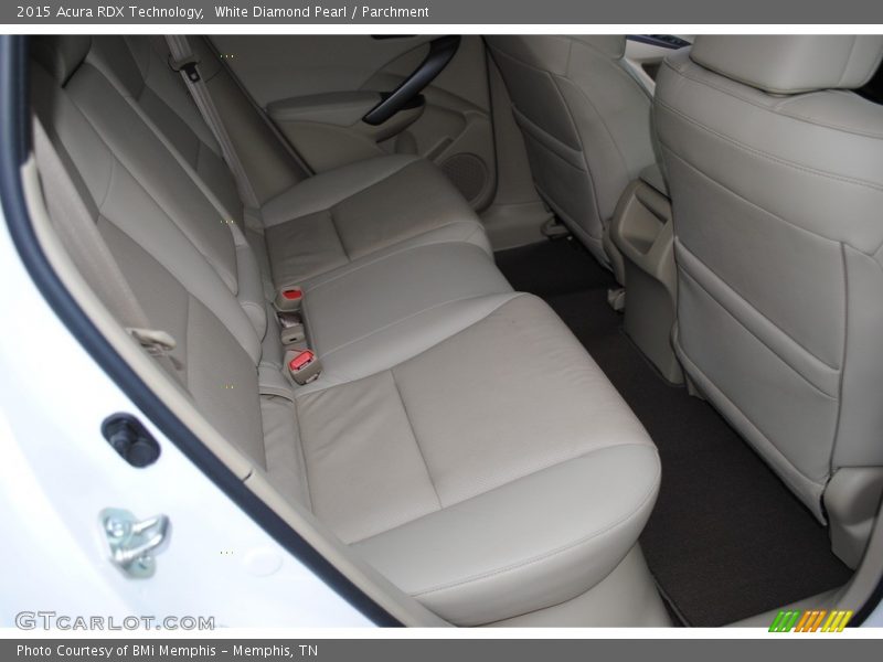 White Diamond Pearl / Parchment 2015 Acura RDX Technology