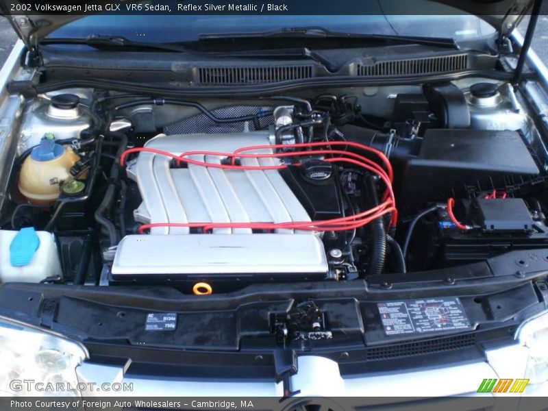 Reflex Silver Metallic / Black 2002 Volkswagen Jetta GLX  VR6 Sedan