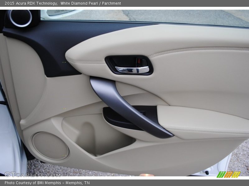 White Diamond Pearl / Parchment 2015 Acura RDX Technology