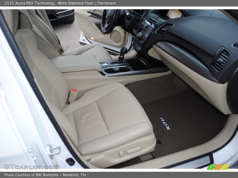 White Diamond Pearl / Parchment 2015 Acura RDX Technology