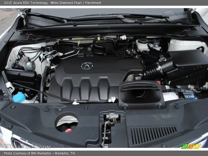 White Diamond Pearl / Parchment 2015 Acura RDX Technology
