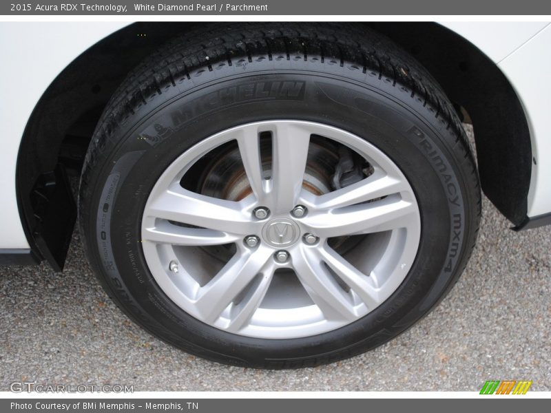 White Diamond Pearl / Parchment 2015 Acura RDX Technology