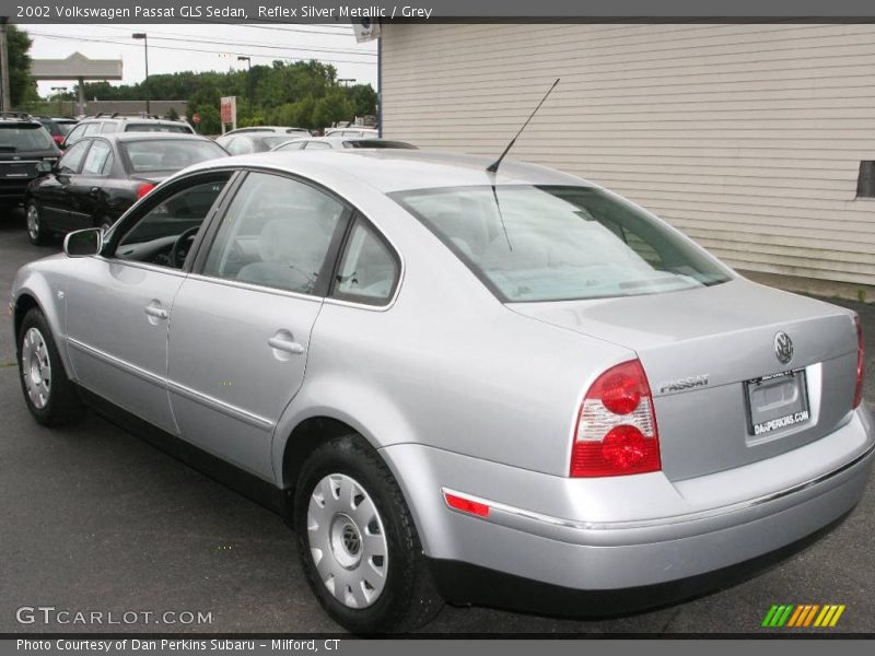 Reflex Silver Metallic / Grey 2002 Volkswagen Passat GLS Sedan