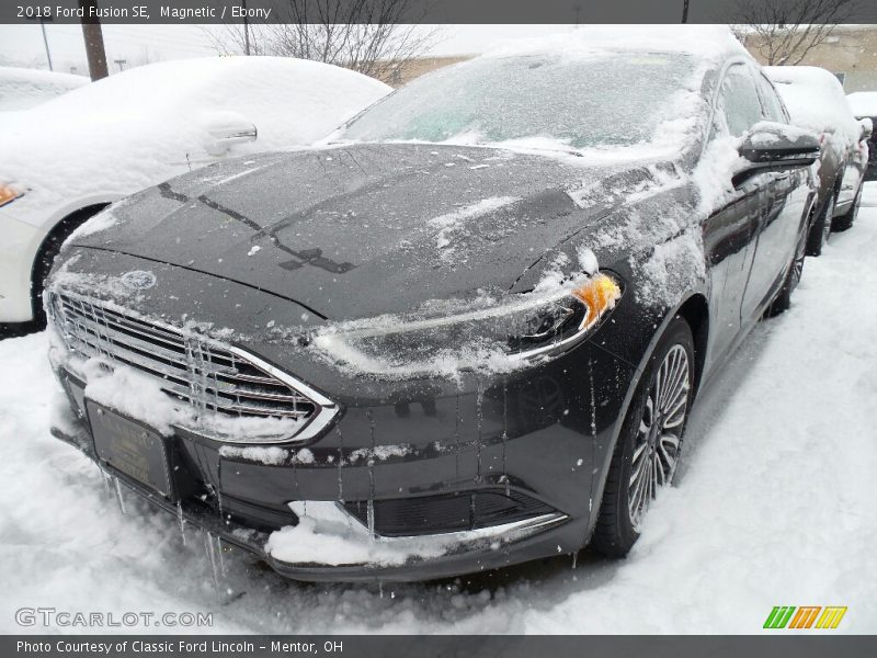 Magnetic / Ebony 2018 Ford Fusion SE