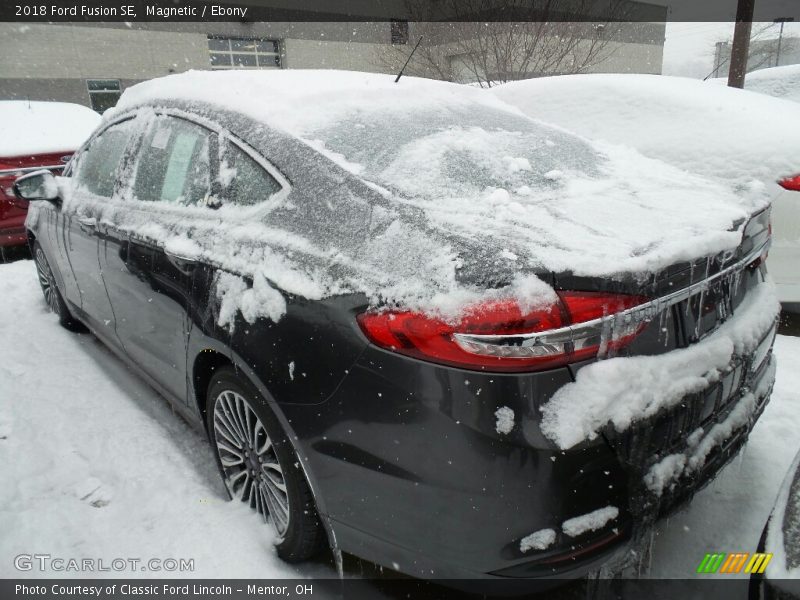 Magnetic / Ebony 2018 Ford Fusion SE