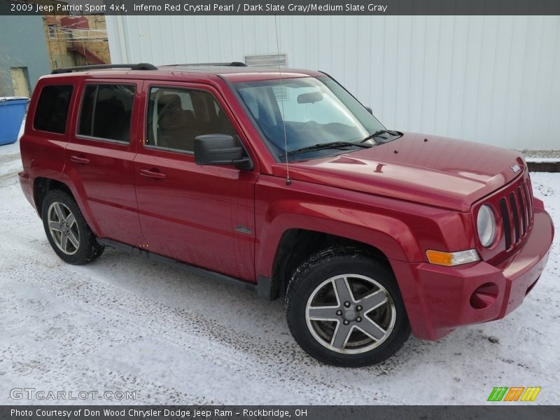 Inferno Red Crystal Pearl / Dark Slate Gray/Medium Slate Gray 2009 Jeep Patriot Sport 4x4