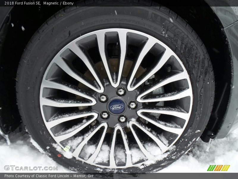 Magnetic / Ebony 2018 Ford Fusion SE