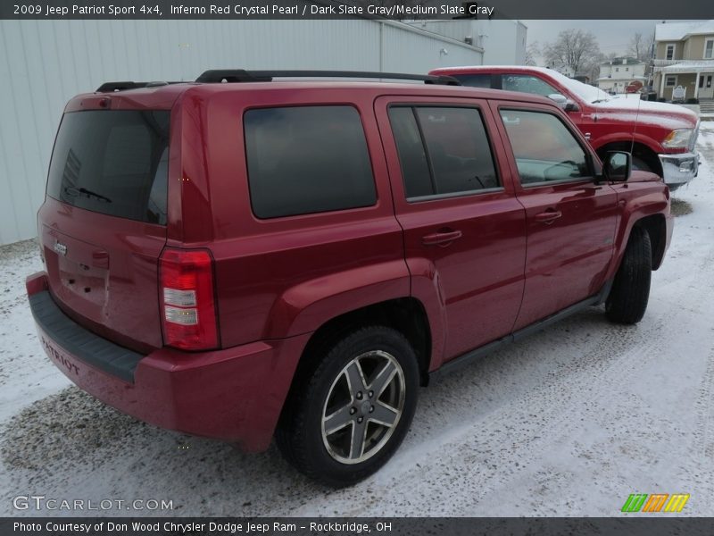 Inferno Red Crystal Pearl / Dark Slate Gray/Medium Slate Gray 2009 Jeep Patriot Sport 4x4