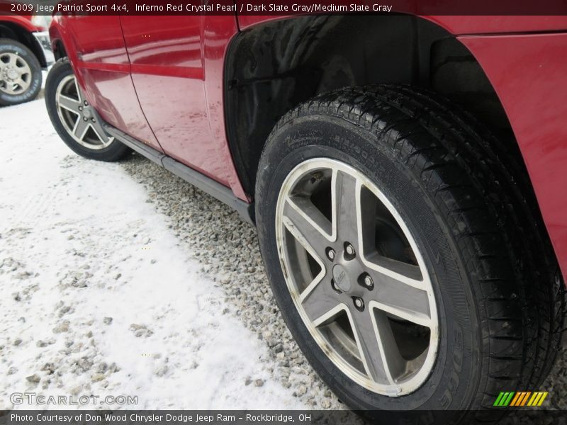 Inferno Red Crystal Pearl / Dark Slate Gray/Medium Slate Gray 2009 Jeep Patriot Sport 4x4