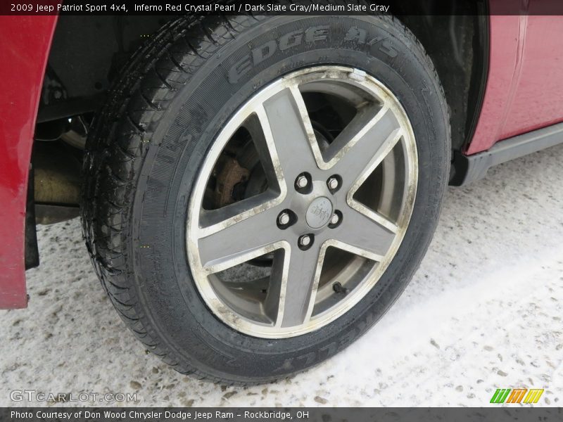 Inferno Red Crystal Pearl / Dark Slate Gray/Medium Slate Gray 2009 Jeep Patriot Sport 4x4