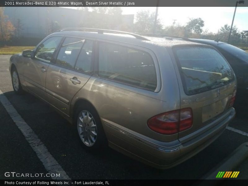 Desert Silver Metallic / Java 2001 Mercedes-Benz E 320 4Matic Wagon