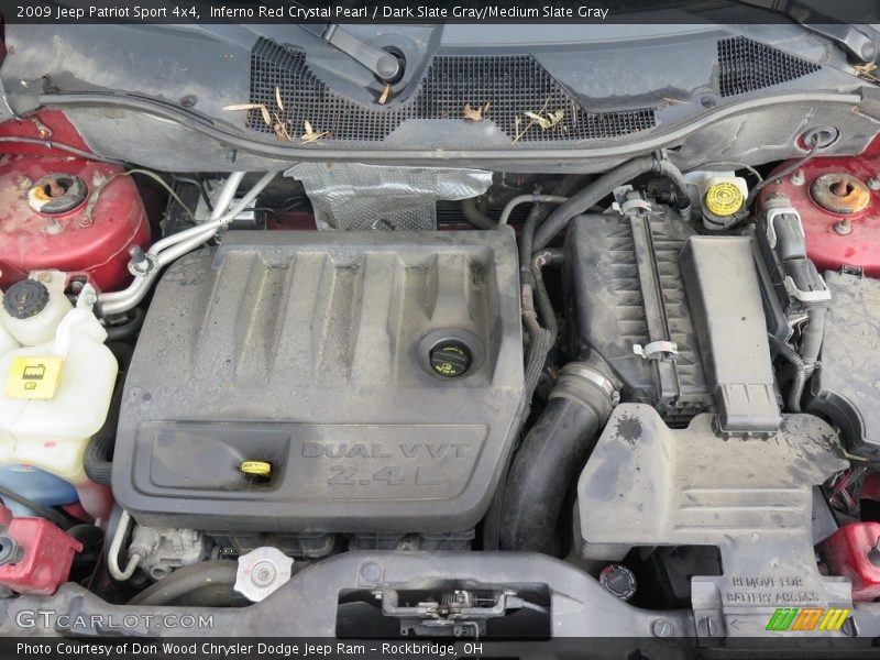 Inferno Red Crystal Pearl / Dark Slate Gray/Medium Slate Gray 2009 Jeep Patriot Sport 4x4