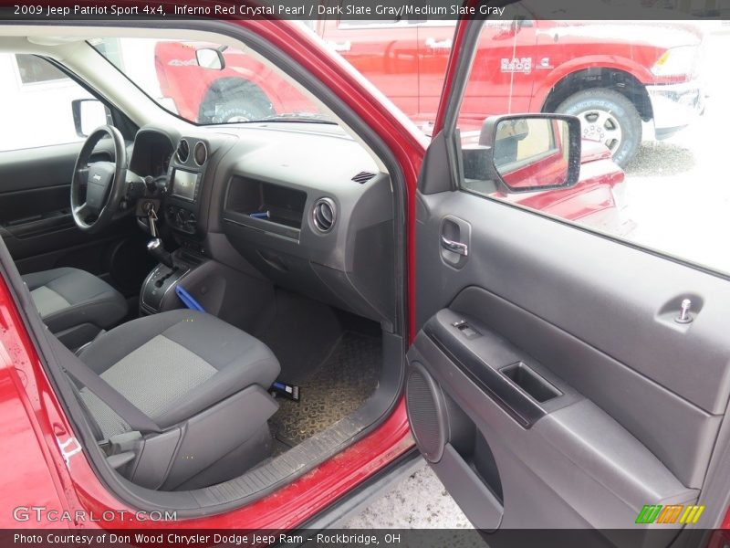 Inferno Red Crystal Pearl / Dark Slate Gray/Medium Slate Gray 2009 Jeep Patriot Sport 4x4