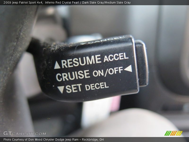 Inferno Red Crystal Pearl / Dark Slate Gray/Medium Slate Gray 2009 Jeep Patriot Sport 4x4