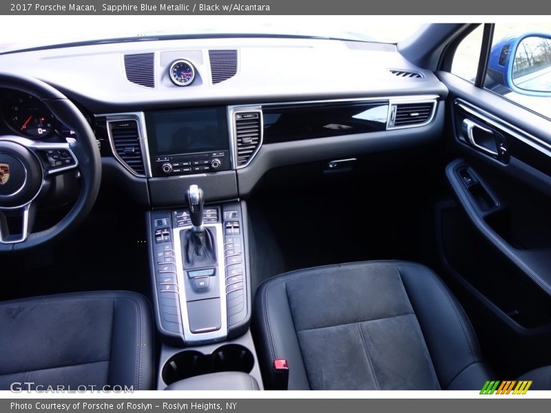 Sapphire Blue Metallic / Black w/Alcantara 2017 Porsche Macan