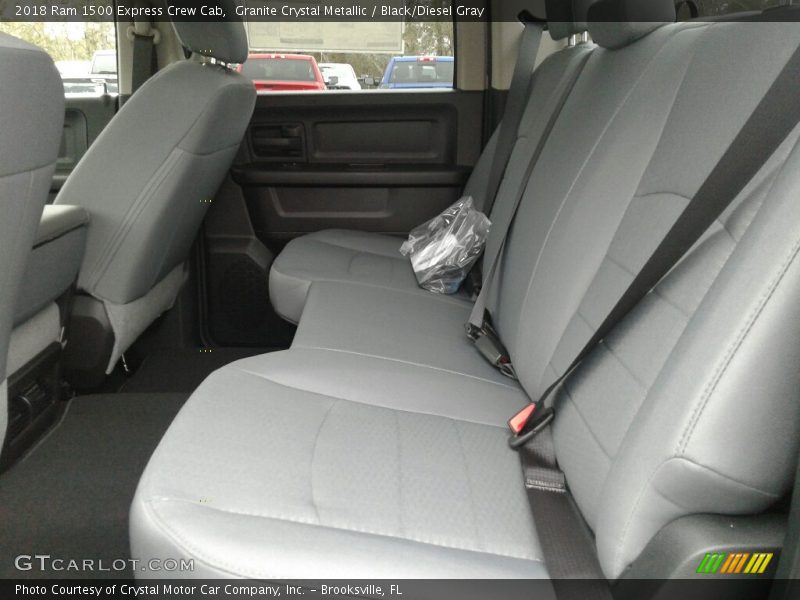 Granite Crystal Metallic / Black/Diesel Gray 2018 Ram 1500 Express Crew Cab