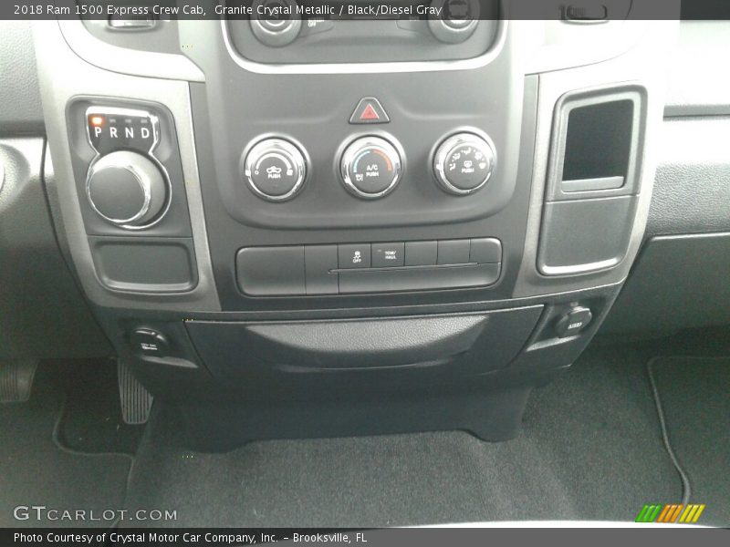 Granite Crystal Metallic / Black/Diesel Gray 2018 Ram 1500 Express Crew Cab