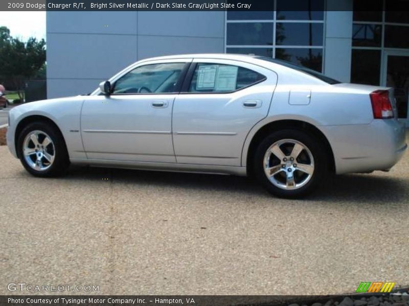 Bright Silver Metallic / Dark Slate Gray/Light Slate Gray 2009 Dodge Charger R/T