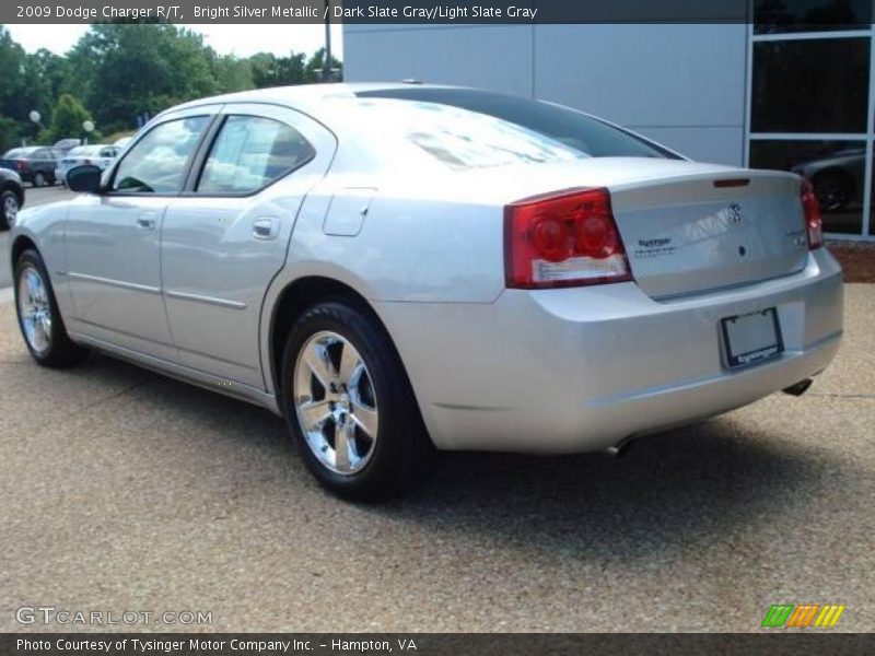 Bright Silver Metallic / Dark Slate Gray/Light Slate Gray 2009 Dodge Charger R/T