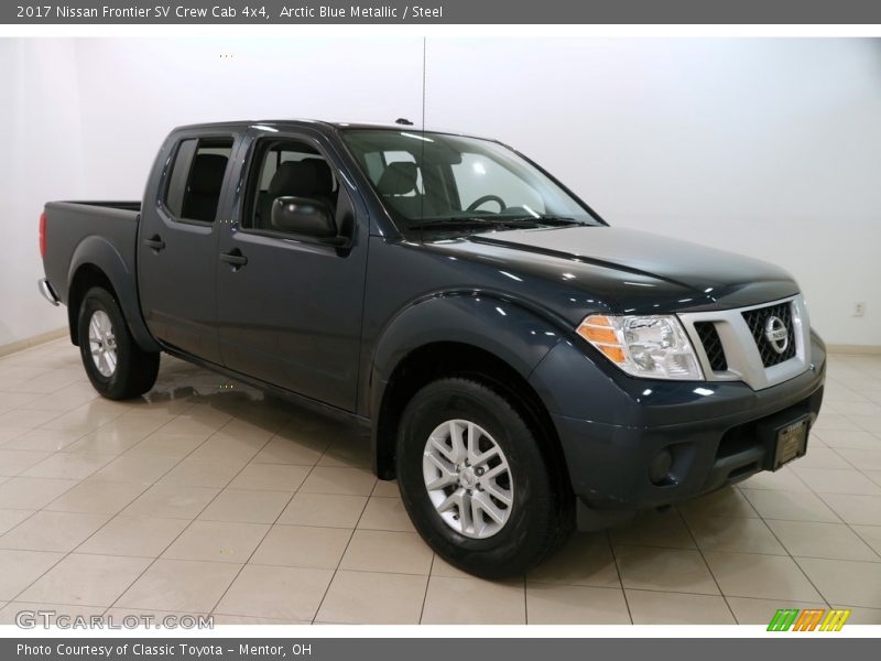 Arctic Blue Metallic / Steel 2017 Nissan Frontier SV Crew Cab 4x4