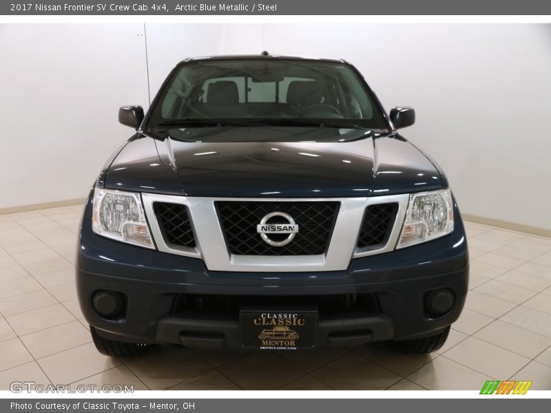 Arctic Blue Metallic / Steel 2017 Nissan Frontier SV Crew Cab 4x4