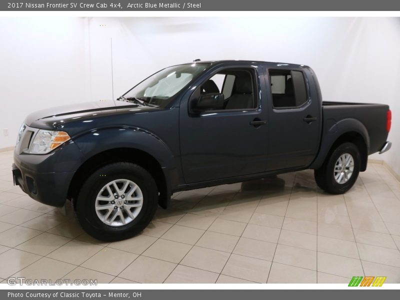 Arctic Blue Metallic / Steel 2017 Nissan Frontier SV Crew Cab 4x4