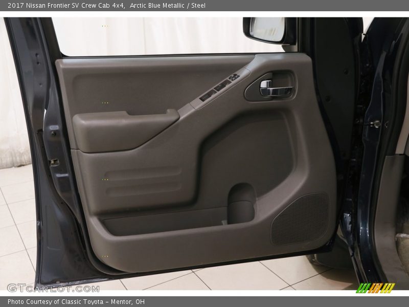 Arctic Blue Metallic / Steel 2017 Nissan Frontier SV Crew Cab 4x4