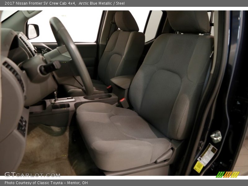 Arctic Blue Metallic / Steel 2017 Nissan Frontier SV Crew Cab 4x4