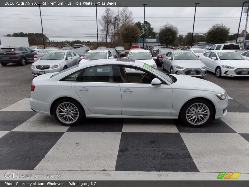 Ibis White / Atlas Beige 2016 Audi A6 2.0 TFSI Premium Plus