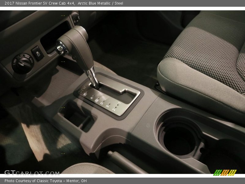 Arctic Blue Metallic / Steel 2017 Nissan Frontier SV Crew Cab 4x4