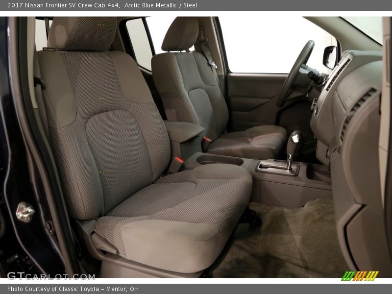 Arctic Blue Metallic / Steel 2017 Nissan Frontier SV Crew Cab 4x4