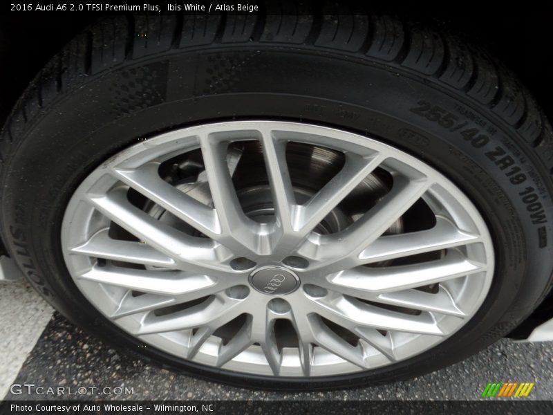 Ibis White / Atlas Beige 2016 Audi A6 2.0 TFSI Premium Plus