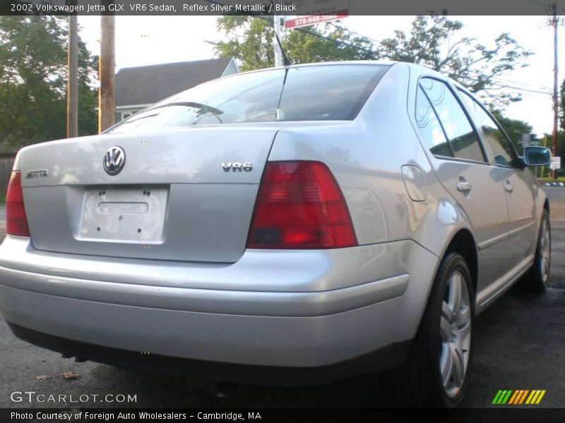 Reflex Silver Metallic / Black 2002 Volkswagen Jetta GLX  VR6 Sedan