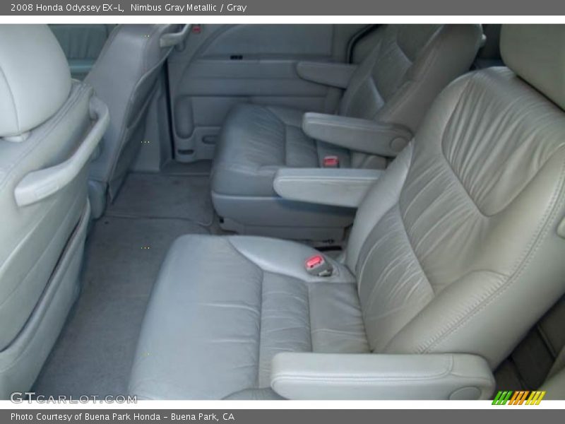 Nimbus Gray Metallic / Gray 2008 Honda Odyssey EX-L