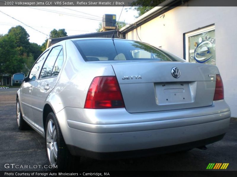 Reflex Silver Metallic / Black 2002 Volkswagen Jetta GLX  VR6 Sedan