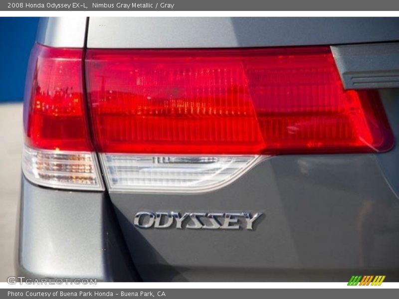 Nimbus Gray Metallic / Gray 2008 Honda Odyssey EX-L