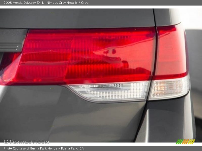 Nimbus Gray Metallic / Gray 2008 Honda Odyssey EX-L