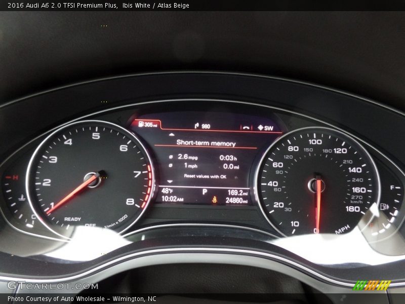 Ibis White / Atlas Beige 2016 Audi A6 2.0 TFSI Premium Plus