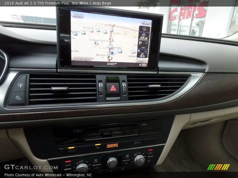 Ibis White / Atlas Beige 2016 Audi A6 2.0 TFSI Premium Plus
