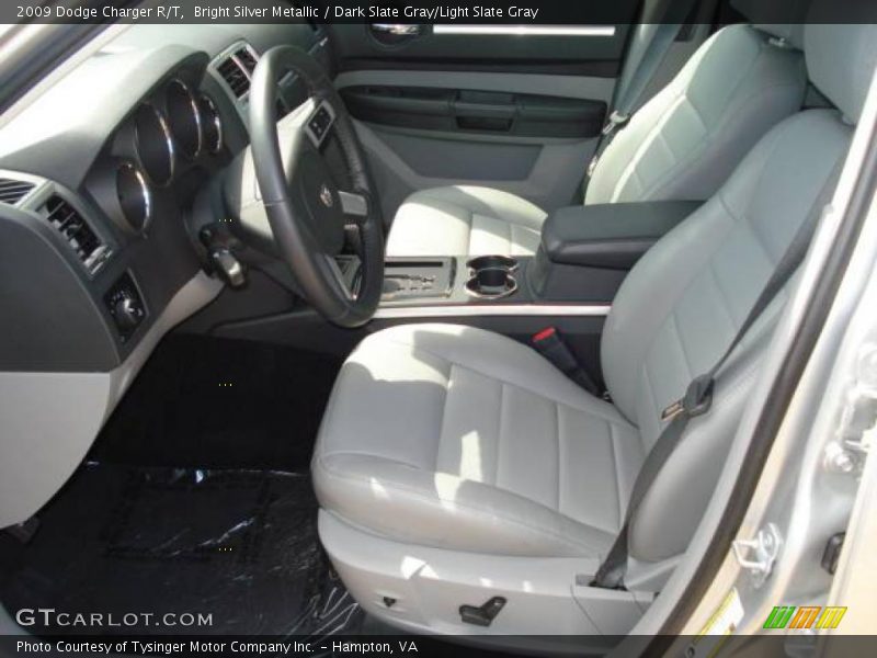 Bright Silver Metallic / Dark Slate Gray/Light Slate Gray 2009 Dodge Charger R/T