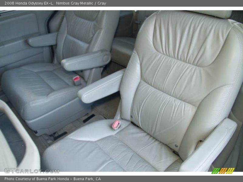 Nimbus Gray Metallic / Gray 2008 Honda Odyssey EX-L