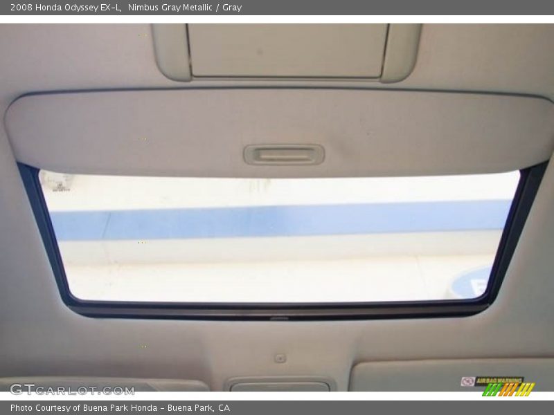 Nimbus Gray Metallic / Gray 2008 Honda Odyssey EX-L