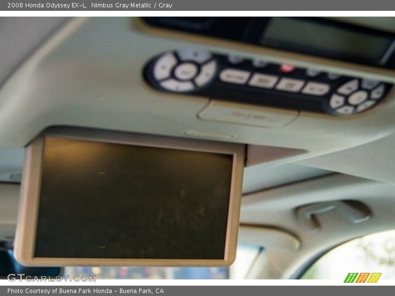 Nimbus Gray Metallic / Gray 2008 Honda Odyssey EX-L